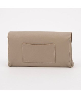 UNBILLION アトランタ ATLANTA / 牛革かぶせ長財布 グレージュ