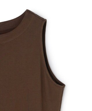 uncrave プレーンジャージー オールインワン ブラウン