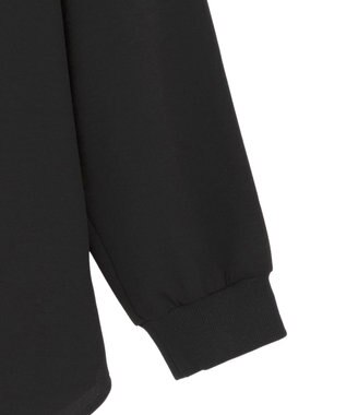 YECCA VECCA リブMIXジョーゼットブラウス Off White