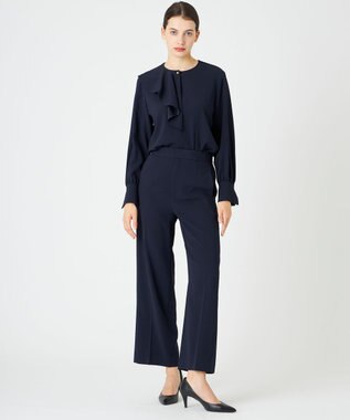 BEIGE， 【L-size】CINDY / ワイドパンツ Navy