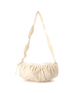 UNBILLION カシュカシュ cachecache / フリルハンドルタックショルダー アイボリー