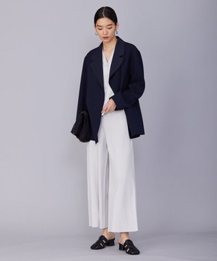 ICB ライトリバー ミドル丈コート ネイビー系