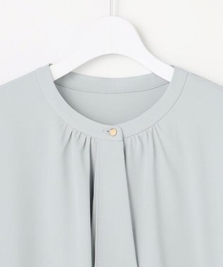 ANY SIS プリーツボウタイ ブラウス ミント