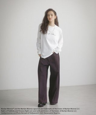 Green Parks ■Ｍａｒｉｌｙｎ　Ｍｏｎｒｏｅ　３ポーズｐｔロンＴＥＥ White