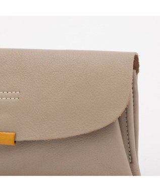 UNBILLION アトランタ ATLANTA / 牛革かぶせ長財布 グレージュ