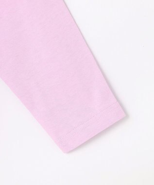 ANY KIDS 【綿100%】ロゴプリント 長袖Tシャツ ラベンダー