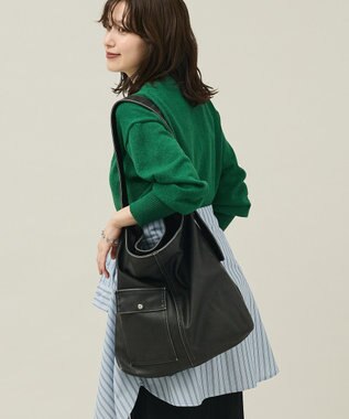 Green Parks ブークレ－ロゴニットプルオーバー Green