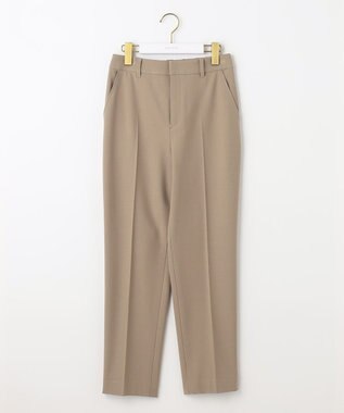 ANY SIS 【保温性あり/洗える】サーモ 2WAYストレッチ テーパード パンツ キャメル