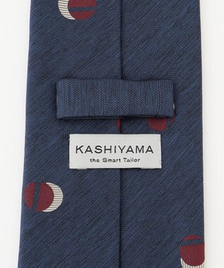 KASHIYAMA KASHIYAMAオリジナル【JAPAN MADE】小紋ネクタイ レッド