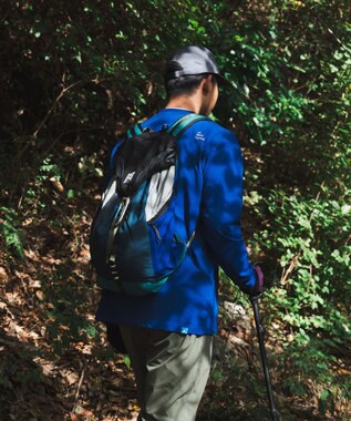 SHARE PARK MENS 【UVカット・吸水速乾・ストレッチ・軽量 】刺繍ポケットＴシャツ（L・XLサイズ） ブルー系