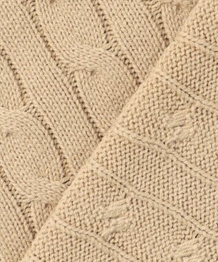 J.PRESS YORK STREET 【UNISEX】チルデン ニットベスト ベージュ系