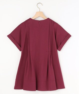 組曲 L 【先行予約】サマージャージーブラウスライク カットソー ガーネット系