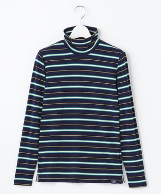 23区GOLF 【WOMEN】エニワイズ ボーダー カットソー ネイビー系1