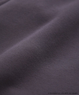 earth music&ecology チャンピオン　ハローキティ×ｅｍａｅ裏毛プルオーハ Charcoal Gray