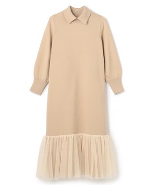 TOCCA 【百田夏菜子さん着用】SWEETS BAR ニットドレス ベージュ系