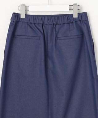 J.PRESS LADIES L 【WEB限定カラーあり】TCシャンブレーサテンST ナロー スカート 【WEB限定】ブルーシャンブレー系