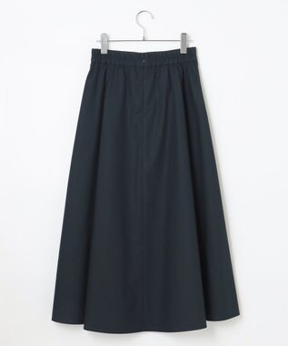 #Newans 【セレモニーにも】＜亀恭子さんコラボ＞LILY / ロングフレアスカート ネイビー系