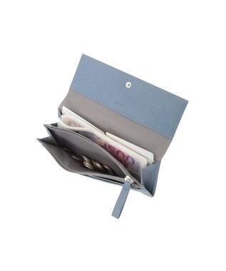 genten モルトフレスコ 長財布 デニムブルー