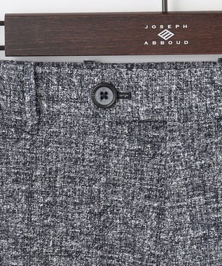 JOSEPH ABBOUD 【ウエストも伸びる！/驚きの多機能性】ライトウェーブ パンツ グレー系