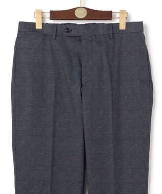 J.PRESS MEN 新色【MECHANICAL】【超軽量 / 清涼感 / 洗える】ハイパワーストレッチ リネンルックパンツ_26年モデル ネイビー系8