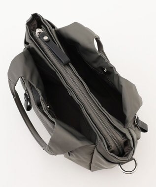 LA BAGAGERIE 【MONICA】ラウンド2WAYミニトートバッグ ダークグレー