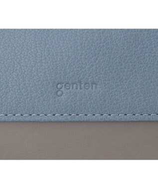 genten モルトフレスコ 長財布 デニムブルー