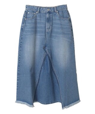 Green Parks ・ＳＵＧＡＲ　ＳＰＯＯＮ　リメイク風デニムスカート Indigo