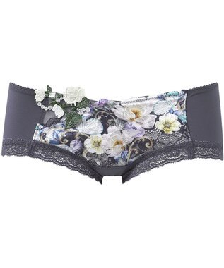 WACOAL ボーイレングス ショーツ 【リボンブラ 脇すっきり】 BXB483とペア はきこみ丈あさめ ナイロンベア天竺素材(バック) レディース PXB683 /ワコール