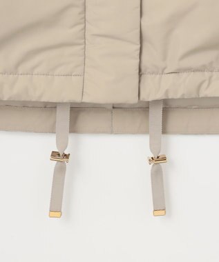 自由区 S 【洗える】パッファー ベスト ベージュ