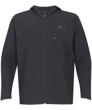 CW-X 【MEN】 CW-X トップス ジャケット 長袖 はっ水(本体) UVカット率90%以上(本体) フード付き メンズ DWO549 /ワコール ブラック
