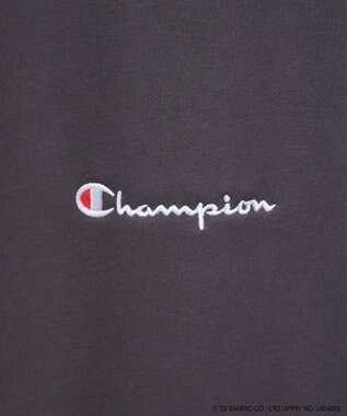 earth music&ecology チャンピオン　ハローキティ×ｅｍａｅ裏毛プルオーハ Charcoal Gray