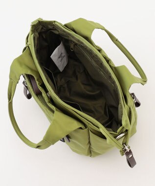 LA BAGAGERIE 【MONICA】ラウンド2WAYミニトートバッグ グリーン