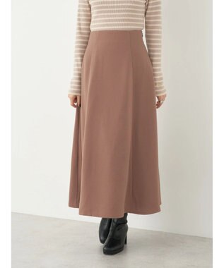 earth music&ecology バックレースアップスカート Mocha