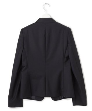 23区 【セットアップ対応】ファインネスウール 一つ釦 ジャケット ネイビーストライプ