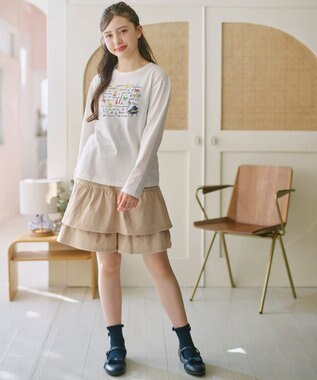 組曲 KIDS 【150-160㎝】リトルコンサート Tシャツ オフホワイト