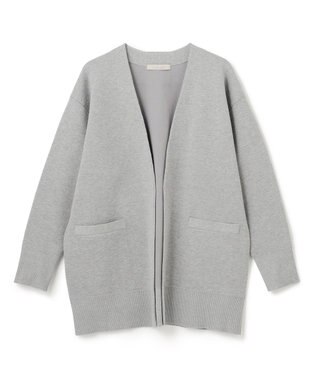 UNFILO スポンジニット カーディガン グレー
