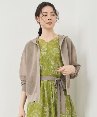 自由区 S ライトメッシュジップ パーカー