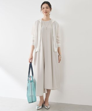 自由区 S ライトメッシュジップ パーカー オフホワイト