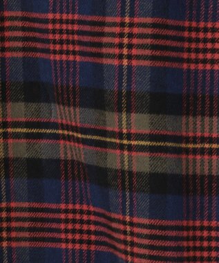 J.PRESS MEN マルチチェックコットンネルシャツ ネイビー系3