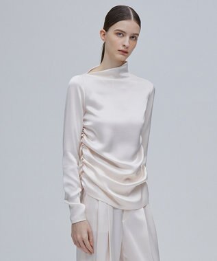  GINETTE / シャーリングブラウス