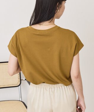 AMERICAN HOLIC 【先行予約】【抗菌防臭】フレンチスリーブプルオーバー Camel