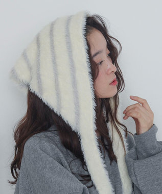 WEGO ボーダーニットバブーシュカ