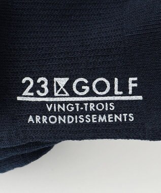 23区GOLF 【WOMEN】エンブレム ハイソックス ネイビー系