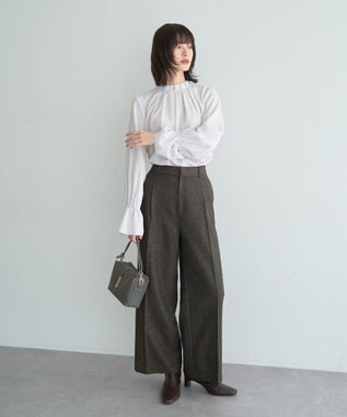 YECCA VECCA タックデザインブラウス Mint