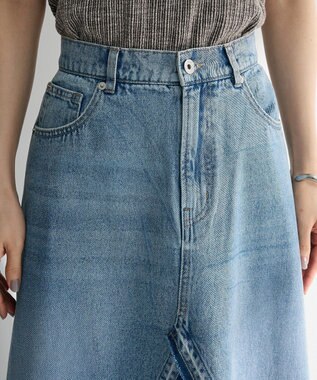 Green Parks ・ＳＵＧＡＲ　ＳＰＯＯＮ　リメイク風デニムスカート Indigo