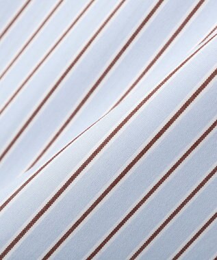 earth music&ecology スタンダードシャツ Stripe Blue