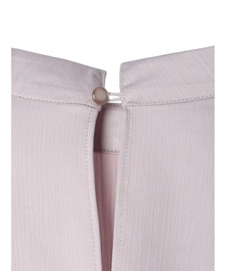 earth music&ecology チュール袖スタンドカラートップス Pink