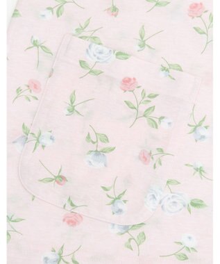 Wing 【パジャマ】　長袖・長ズボン　綿100%　天竺素材　花柄　ウイング／ワコール　EP7082 ピンク