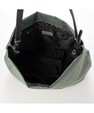 UNBILLION カシュカシュ cachechche / ナイロンベーシック2wayビッグショルダー グリーン