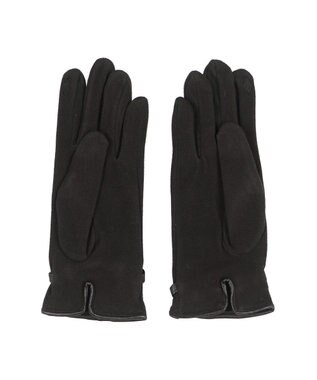 UNBILLION カシュネ cache nez / ビット金具付きジャージー手袋 ブラック